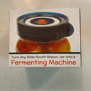 NEW Fermenting Lids for Mason Jars